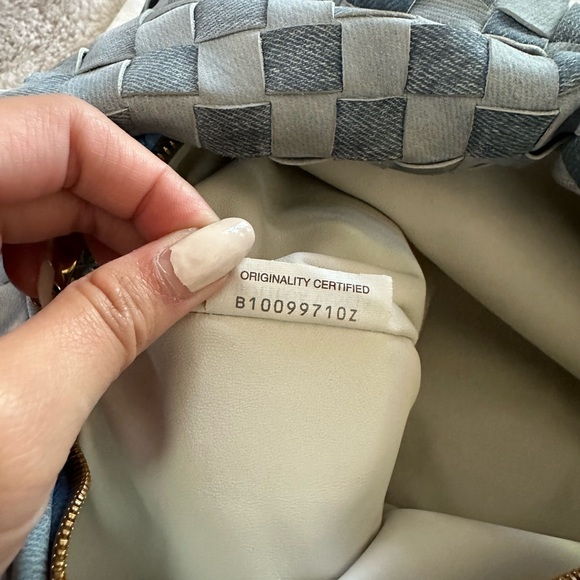 BOTTEGA VENETA Teen Denim Print Jodie - Picture 16 of 16